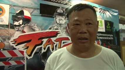 Thaïlande: la police en lutte contre les kilos en trop