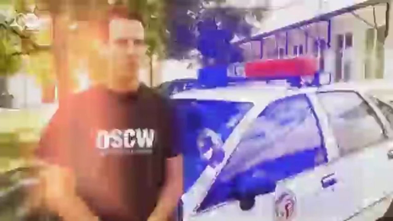 American police car on the road in Germany | Drive it!