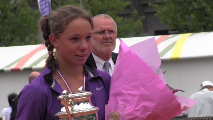Léa Romain, championne de France 13-14 ans
