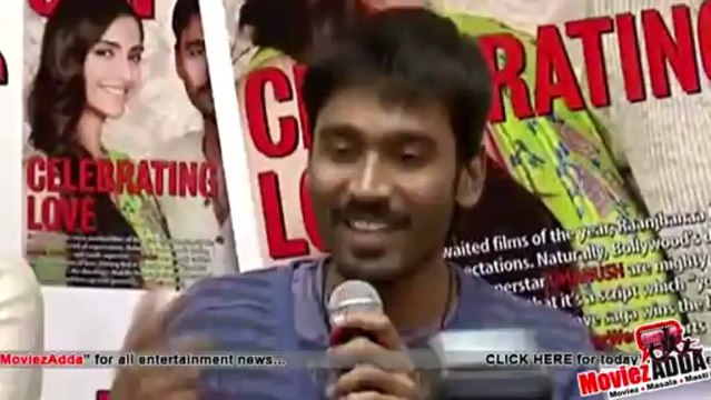 Dhanush Sings A Tamil Song For Sonam Kapoor - Check Out