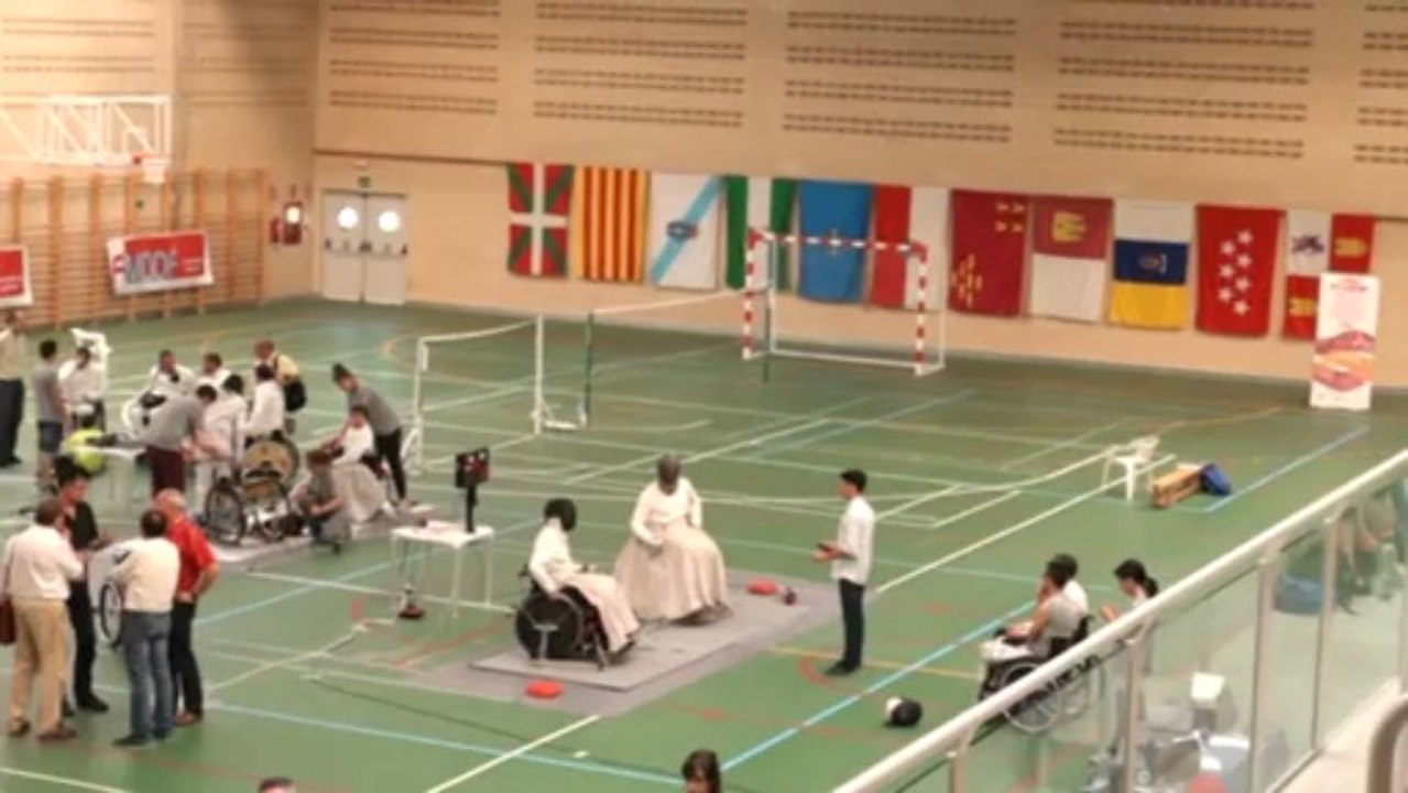 Homenaje en Leganés al impulsor del deporte adaptado, Juan Palau, en el Pabellón ’Carlos Sastre’