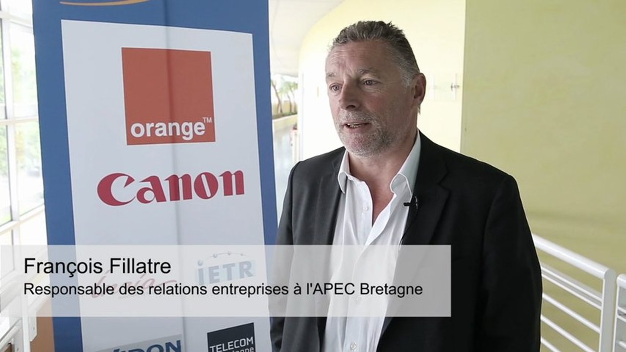 Interview de François Fillatre, responsable des relations entreprises à l'Apec Rennes