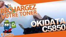 Comment recharger les cartouches toner de OKIDATA C5850