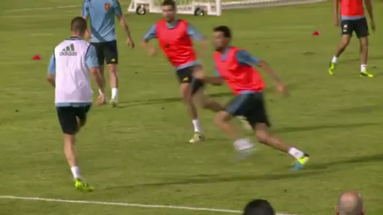 Espanha treina para semifinal