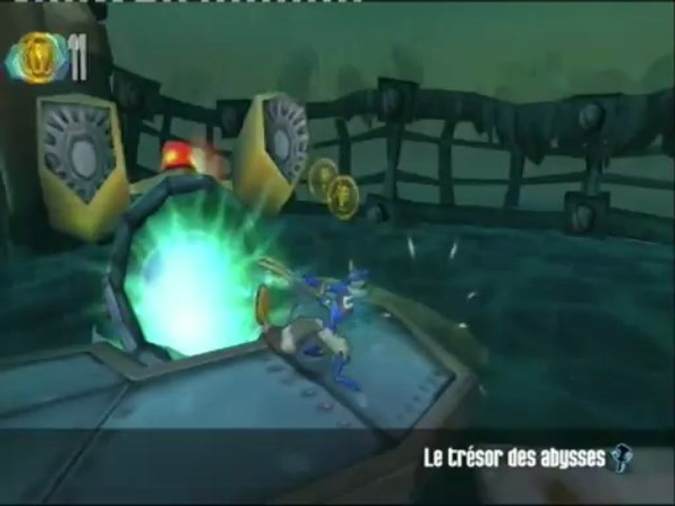 Walkthrough Sly Racoon 4. Partie 1/2 Crabe + Coffre = Galère