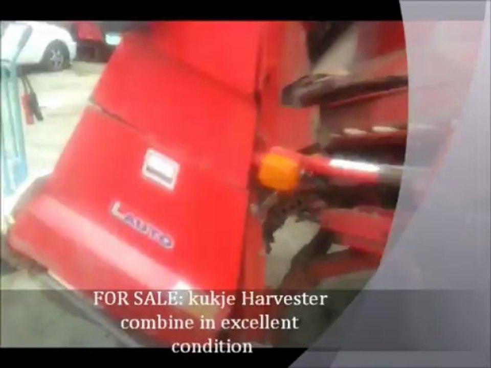 ''KORBIZGROUP'' Korea Used Combine Harvesters KUKJE for SALE