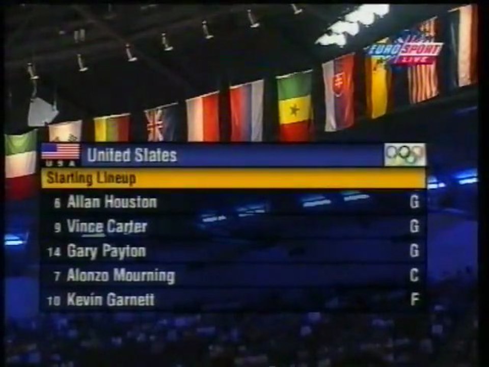2000- Amerika- Fransa- FİNAL - 1. devre