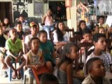 Los niños del municipio de Montelíbano disfrutaron de una tarde de  cineclub gracias a la secretaria de cultura municipal y departamental