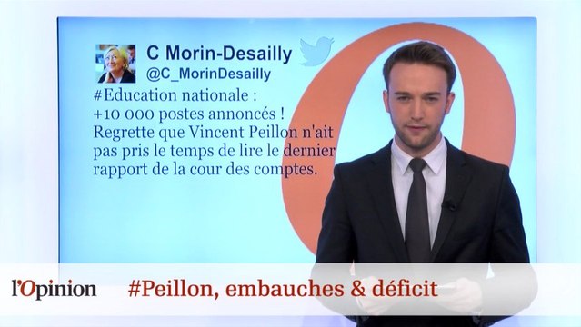#tweetclash : #Peillon, embauches & déficit