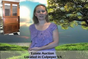 Estate Auction in Culpeper VA