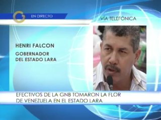 Gobernador de Lara denunció la toma de la Flor de Venezuela
