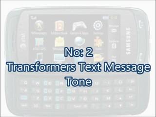 Top 10 Text Message Ringtones