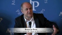 Bruno Le Roux invité de l'association des journalistes parlementaires