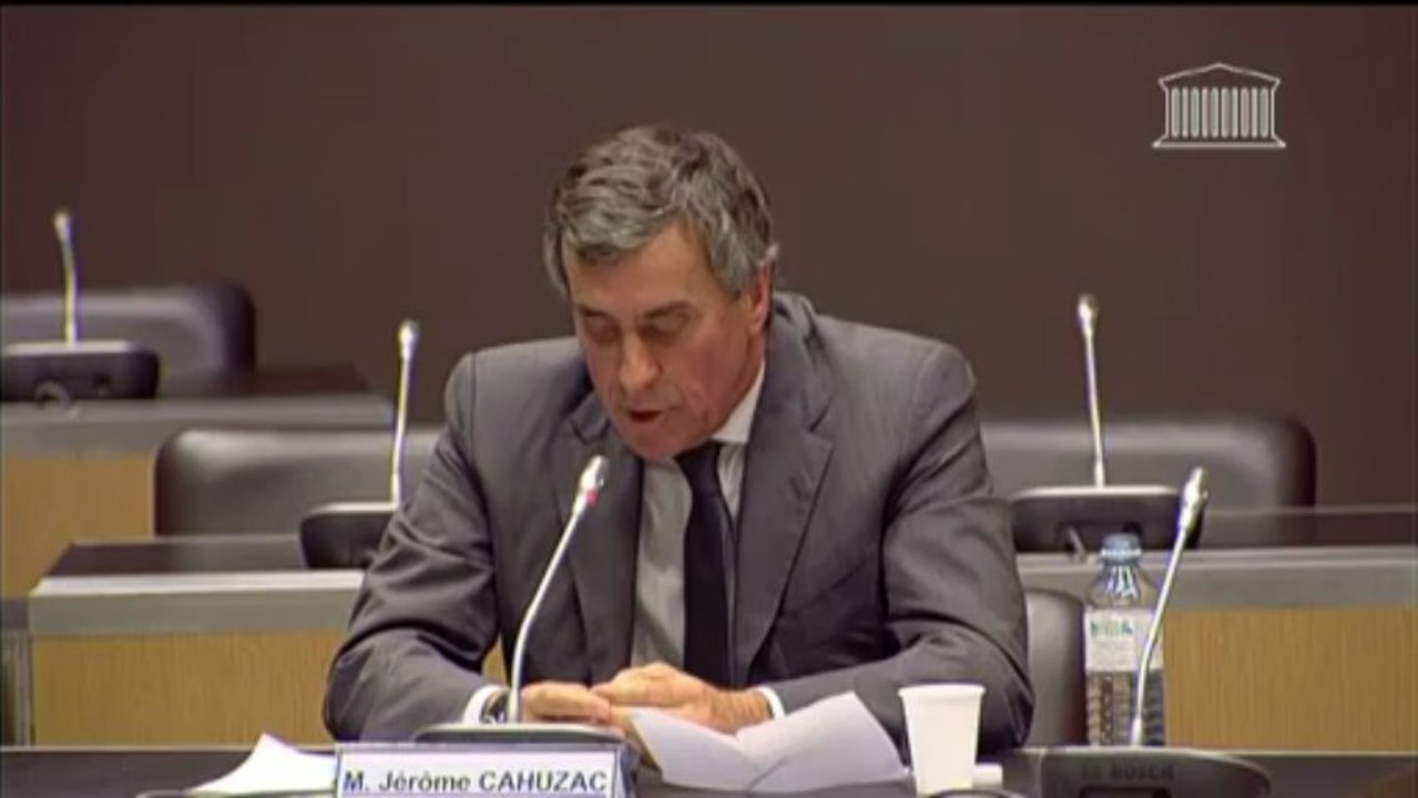 Cahuzac: "Si je suis une victime, je suis une victime de moi-même"