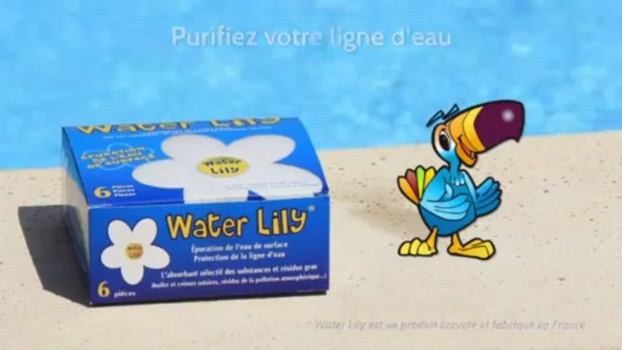 Water Lily - L'absorbant de corps gras