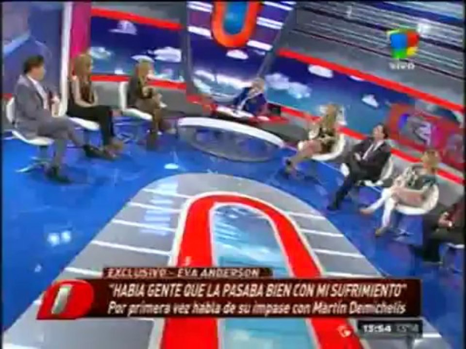 Pronto.com.ar Evangelina Anderson en "Intrusos"