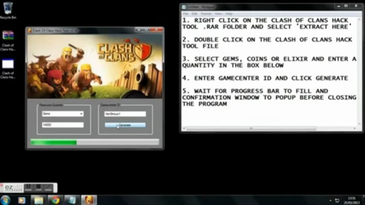 CLASH OF CLANS HACK - CLASH OF CLANS HOW TO GET FREE GEMS [D
