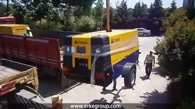 ERKE Dış Ticaret ltd., CompAir C115-12 Diesel Portable Compressor - İstanbul