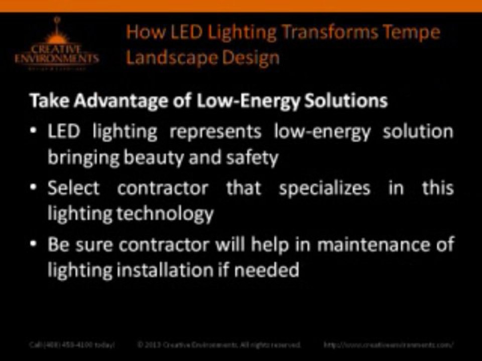 How LED Lighting Transforms Tempe Landscape Design