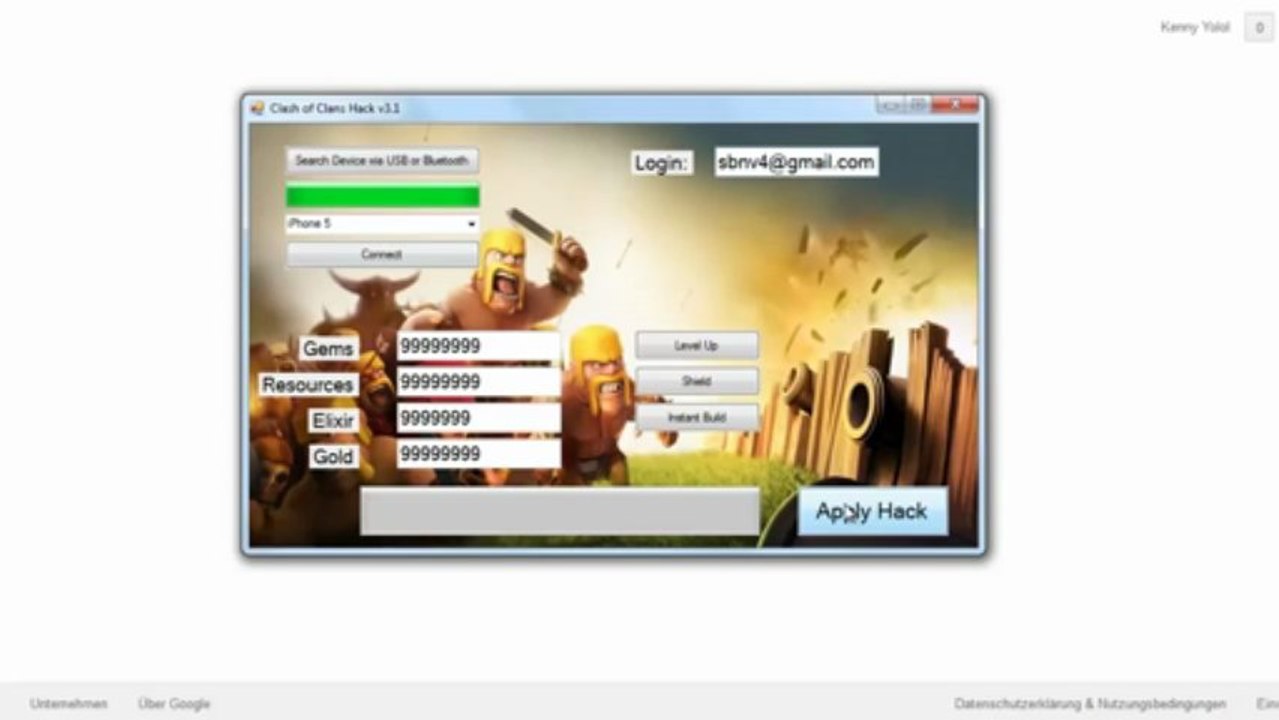 Clash of Clans Gem Hack (Cheat) Download June 2013