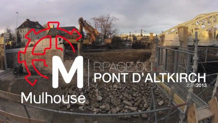 Ripage du pont d'Altkirch, juin 2013