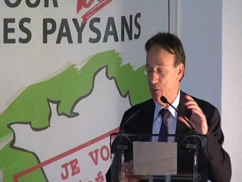 Congrès National de la Confédération Paysanne: P.Joly