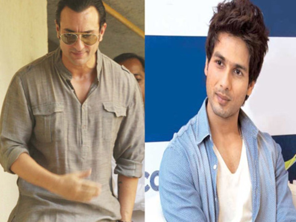 Saif Ali Khan v/s Shahid Kapoor Face Off