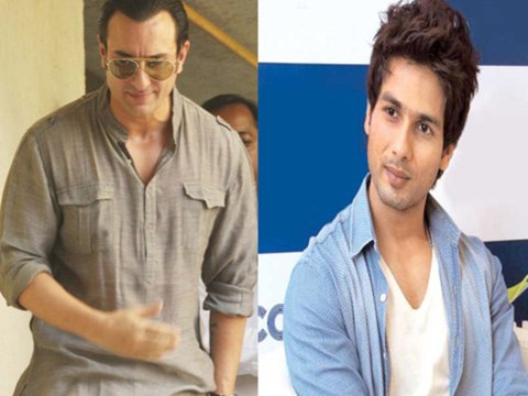 Saif Ali Khan v/s Shahid Kapoor Face Off