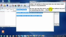 Winrar Password Hack very EASY (June 2013) -