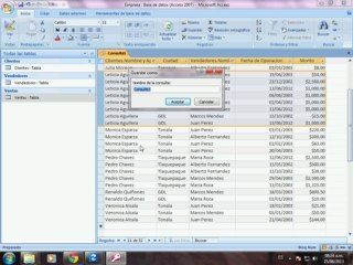 Access 2007 Consultas con Tablas Relacionadas Video 39