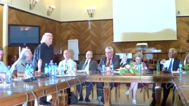 Poetul, Horia Zilieru, la sărbătorirea Acad., Eugen Simion