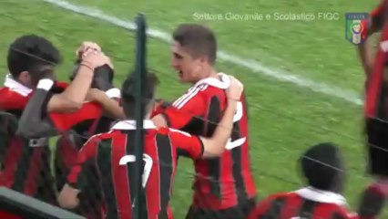 ROMA - MILAN 2-3, GIOVANISSIMI PROFESSIONISTI, FINALI 2013