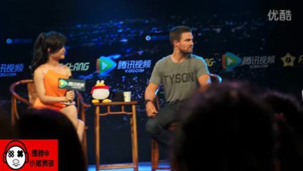 2013.06.26 Stephen Amell @ Beijing (press conference)