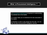 Importance of Procurement Intelligence Services