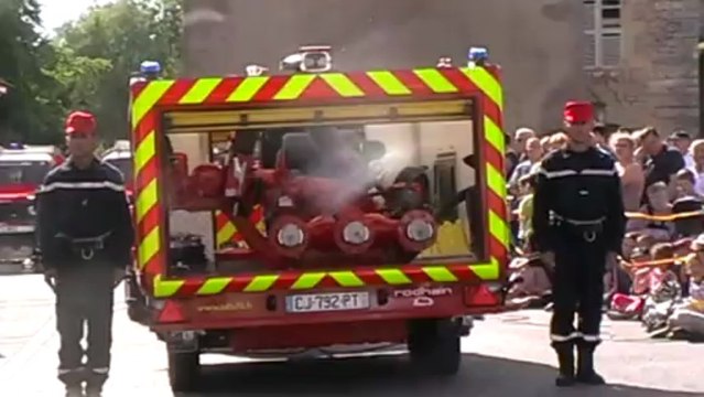 HAUTE-SAONE : 105 CONGRES DEPARTEMENTAL DES SAPEURS-POMPIERS À VILLERSEXEL