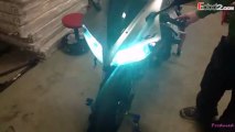 Motorcycle Halogen Light Modified Video