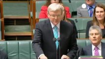 Rudd sworn in as Australia prime minister for second time