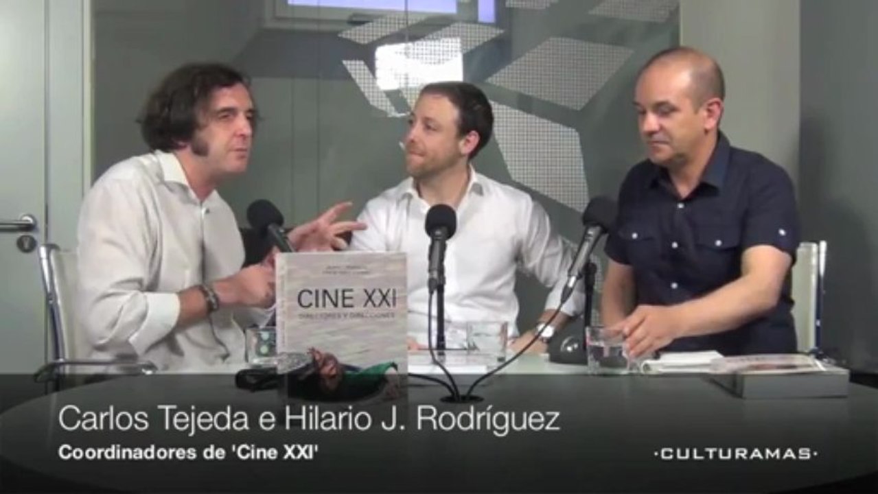 Carlos Tejeda e Hilario J. Rodríguez, coordinadores de 'Cine XXI'. 26-6-2013