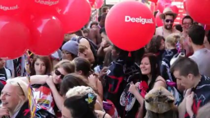 La Seminaked Party de Desigual pour les soldes 2013