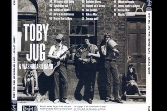 Toby Jug & Washboard Band Evil People 1969 Uk Folk Psych