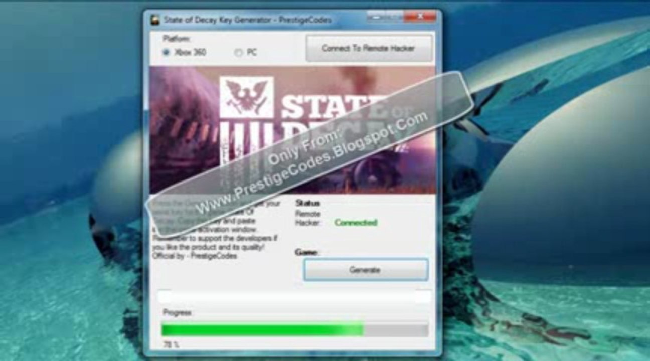 FREE State of Decay Key Generator! (Xbox 360PC)
