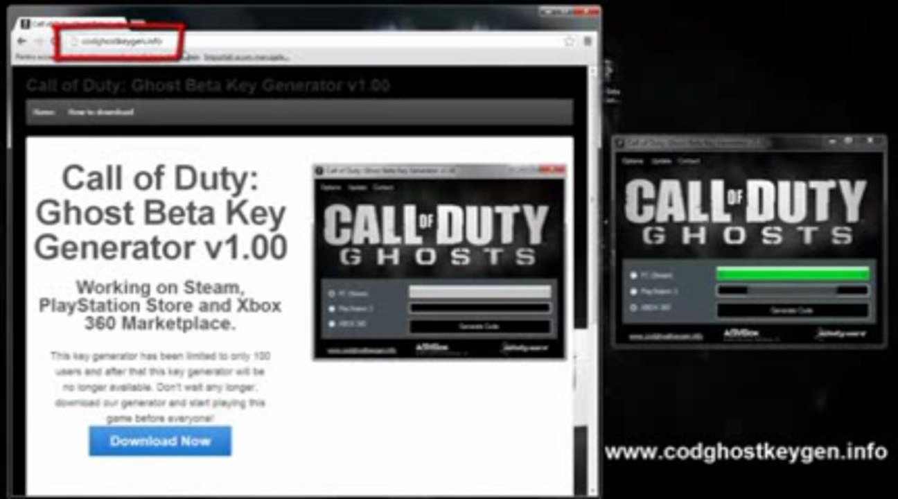 Call of Duty Ghost Serial Key Generator - Working 100% - Free Download