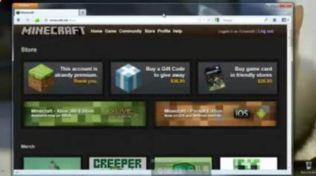 Minecraft Premium Account Generator Free Download % Générateur % July - Août 2013 Update