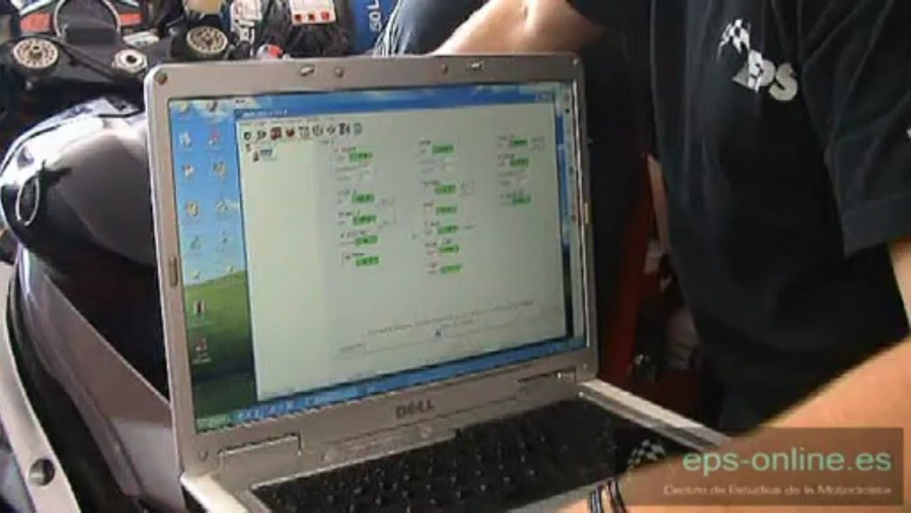 VideoConferencia Moto de circuito Telemetria Salinas