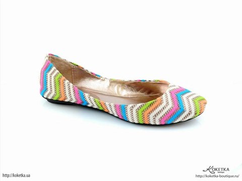 KOKETKA BOUTIQUE - новая коллекция обуви, балетки разноцветные Steve Madden