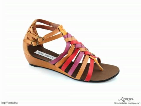 KOKETKA BOUTIQUE - новая коллекция обуви, сандали разноцветные Steve Madden