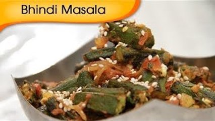 Bhindi Masala - Spicy Okra - Vegetarian Recipe by Ruchi Bharani [HD]