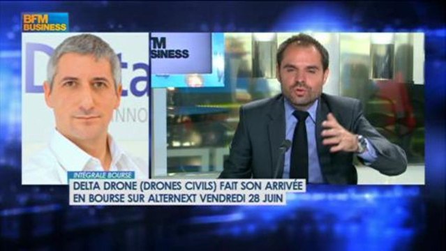 Delta Drone entre en Bourse ! Frédéric Serre dans Intégrale Bourse - 27 juin