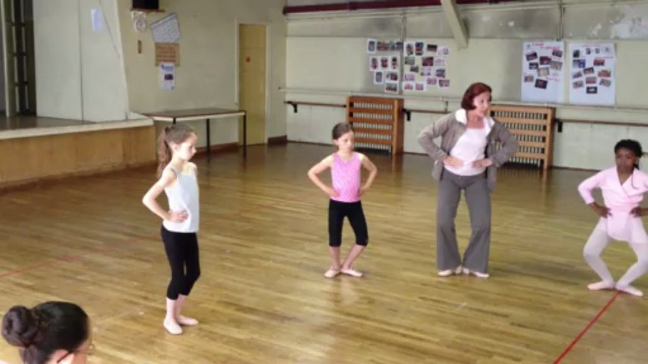 Premiers pas de danse classique