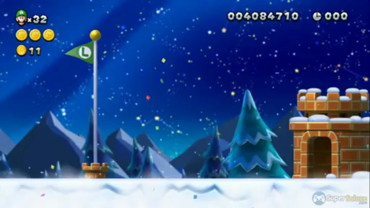 Soluce New Super Luigi U : Niveau 9-9